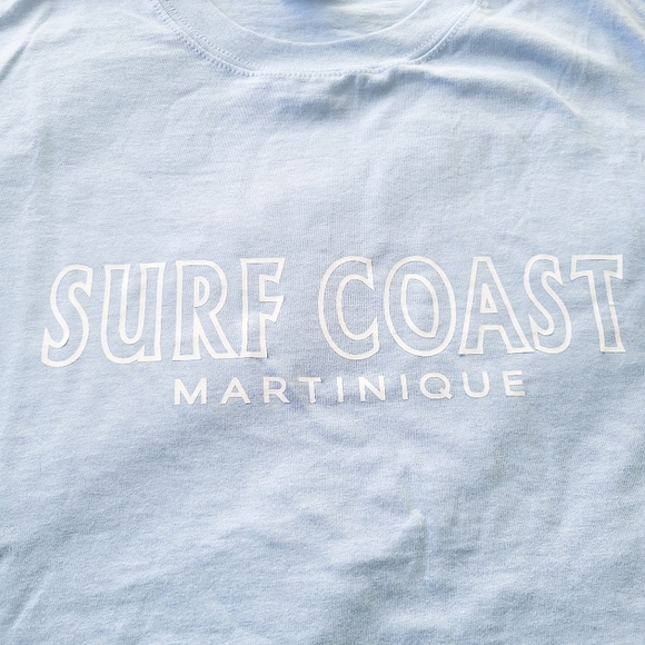 🚫 SOLD: Oversized Sky Blue Tee - Picture 2 of 5